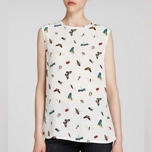 Equipment Kyle Silk Top in Insect